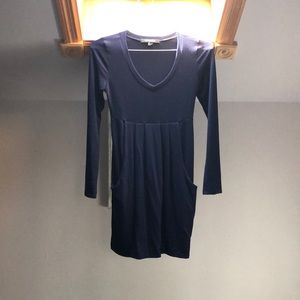 Navy long sleeve dress
